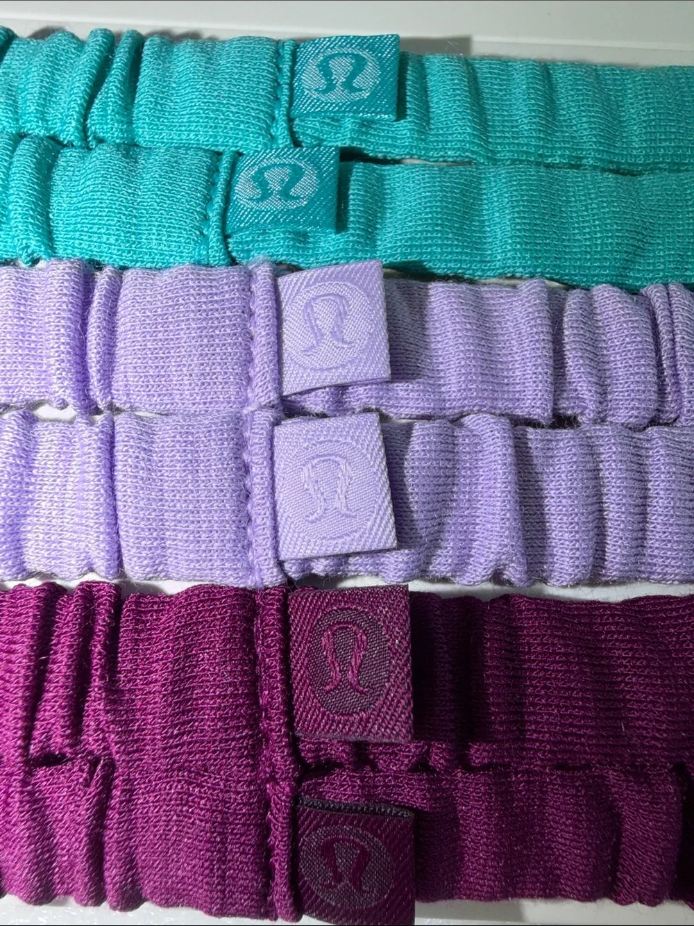 🆕 LULULEMON Skinny Scrunchies 6 Pack NWT